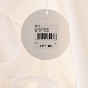 La Maison Talulah White Ruffle Dress